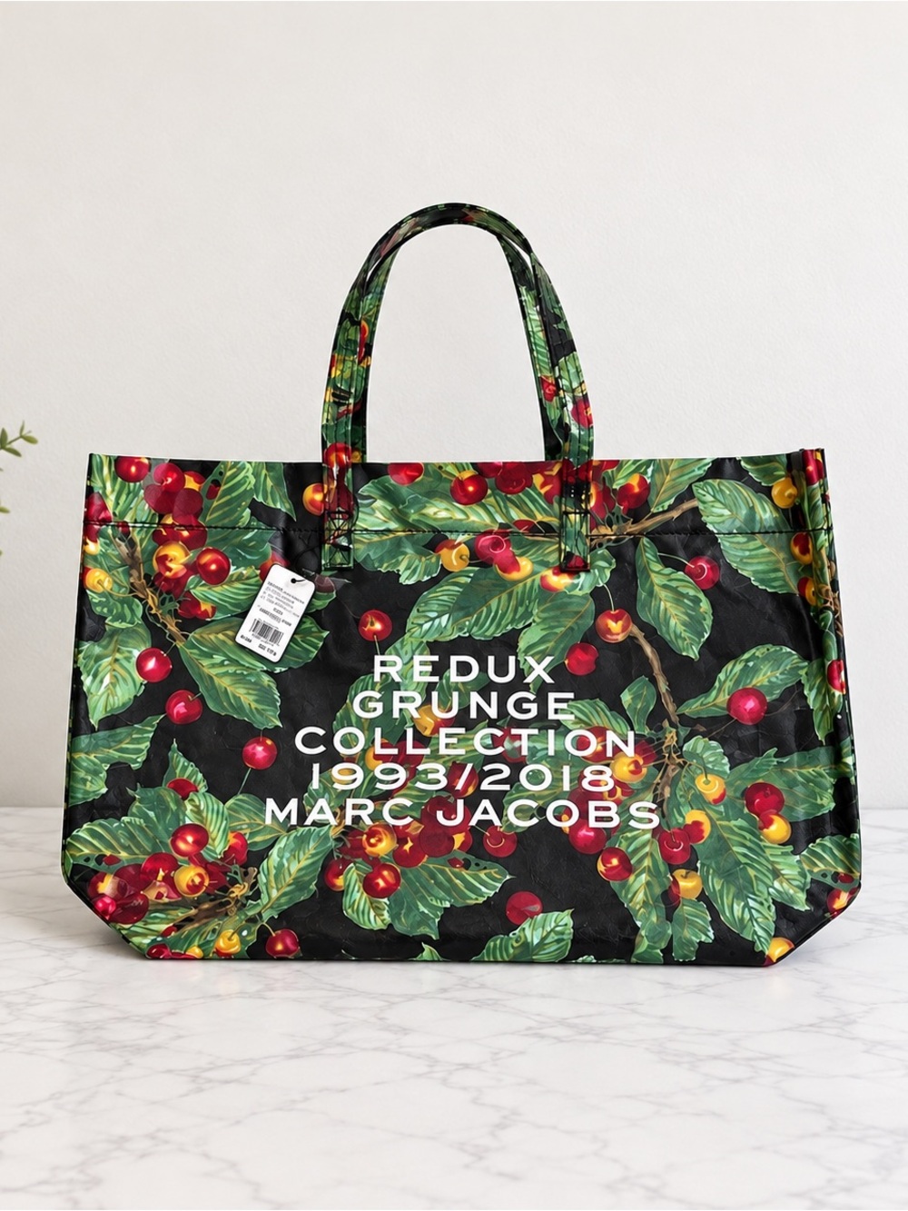 NEW WITH TAGS (NWT) Marc Jacobs Redux Grunge Collection 1993/2018 Cherry Vinyl T
